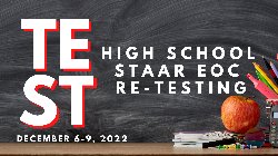 HS STAAR EOC Re-Testing